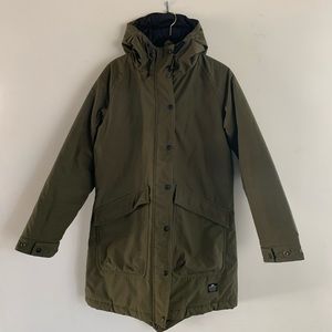 Penfield Green Winter Coat Snow Jacket Puffer Down